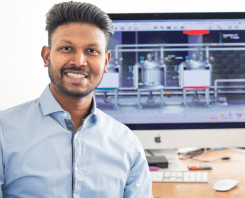 Onze student Arun Skelly kan niet wachten tot het moment dat hij zijn hbo-getuigschrift in handen heeft